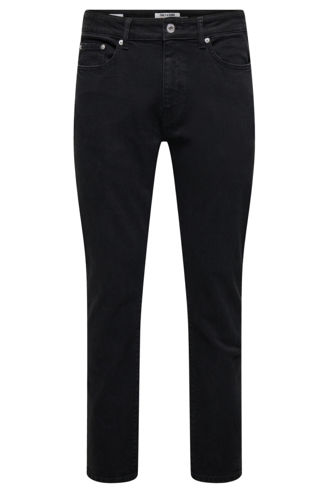 ONSWEFT REG 7900 EY BOX JEANS NOOS 22027900 BLACK DENIM